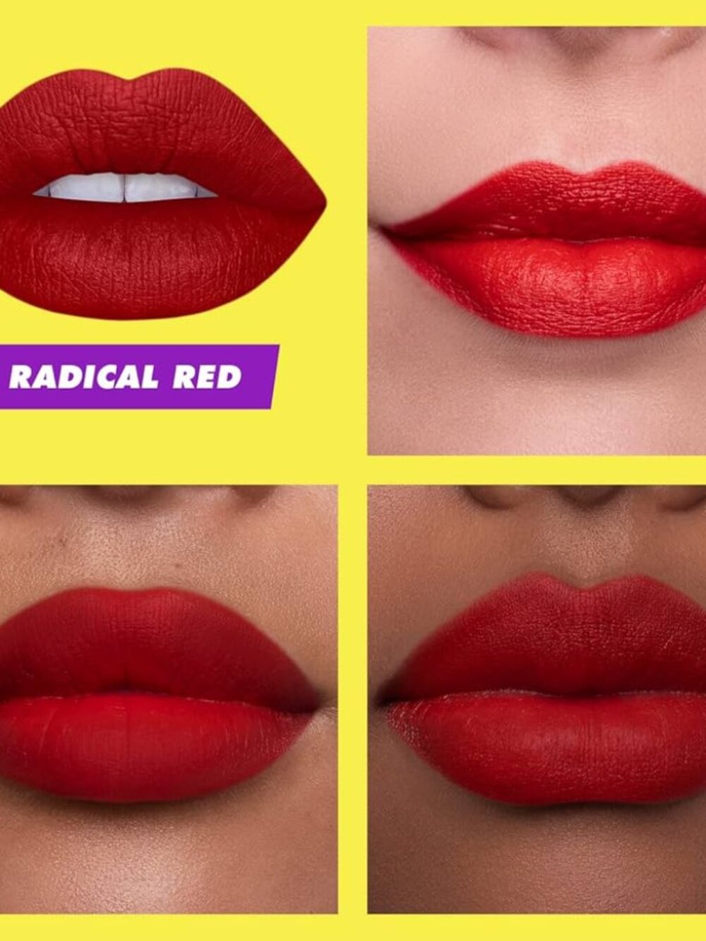 RARE Lime Crime Soft Touch Lipstick - Radical Red